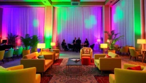 Stylish Dfw lounge furniture rental arrangement for events showcasing modern design.