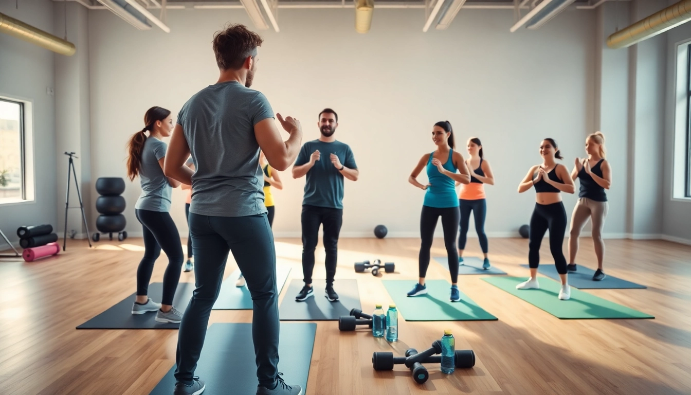 Join an engaging small group class near me focusing on personalized workouts and community support.