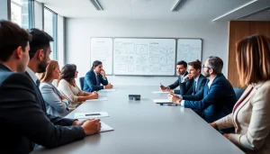 Créer une holding Luxembourg SOPARFI lors d'une réunion d'affaires professionnelle.