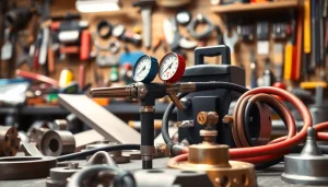 Inspect and use the oxy acetylene welding kit featured in a vibrant workshop setting.