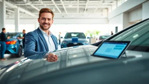 Negotiate for a competitive car Part Exchange in a modern dealership with professional representatives.