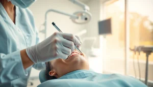 Professional dental cleanings ensure optimal oral hygiene through thorough plaque and tartar removal.