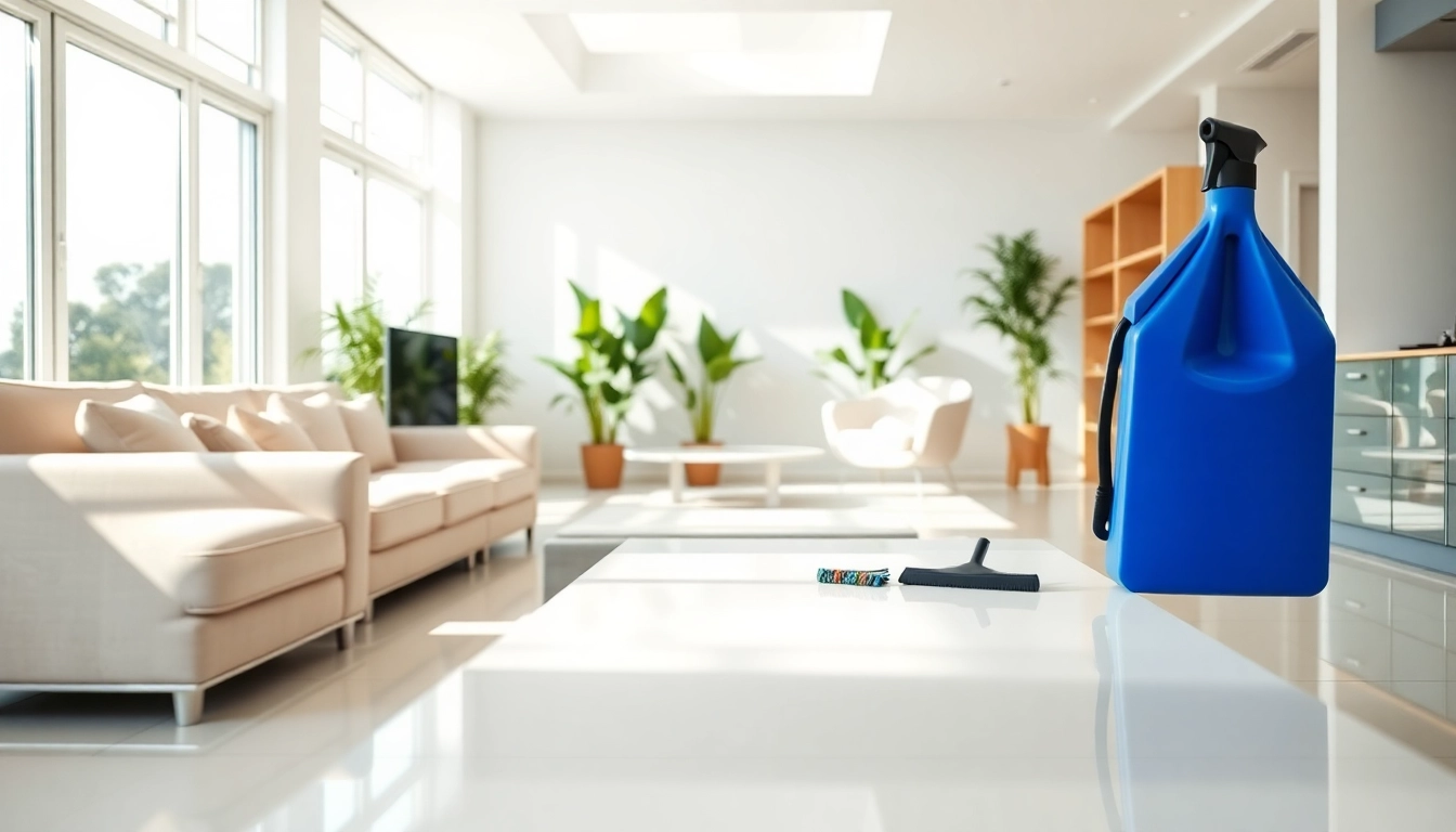 Bond cleaning showcased through a sparkling clean home environment with polished surfaces.