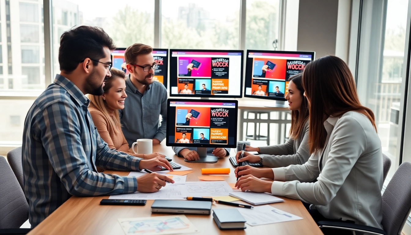 Creating dynamic website designs by a team in Kansas City focusing on web design kansas city.