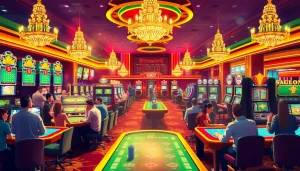 Experience the excitement of a lively Licensed Casino atmosphere full of gaming and entertainment.
